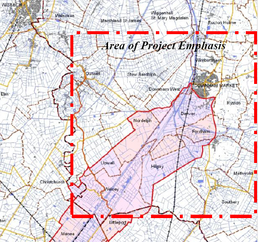 Project Area Downham Market to Southery